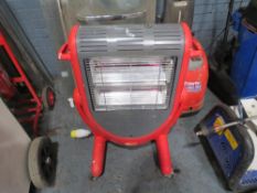 110V 3KW INFRARED ELECTRIC HEATER (DIRECT HIRE CO) [ + VAT]
