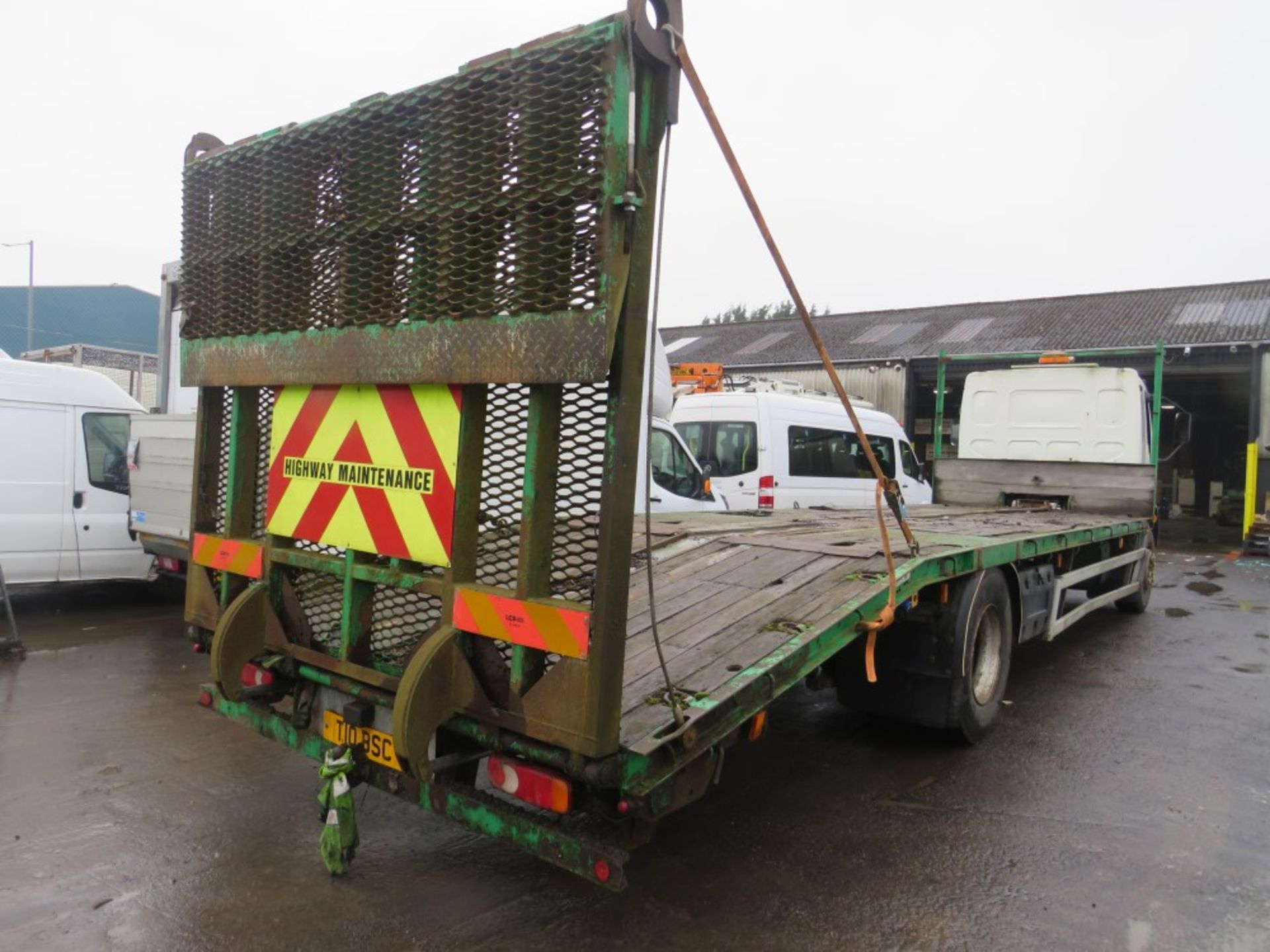 2004 DAF LF55.220 FLAT LORRY, 1ST REG 12/04, 479164KM NOT WARRANTED, PART V5 - NO GREEN SLIP, 2 - Image 4 of 5