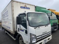 62 reg ISUZU FORWARD N75.190 7.5 TON BOX VAN C/W TAIL LIFT, 1ST REG 09/12, 229715 WARRANTED, V5