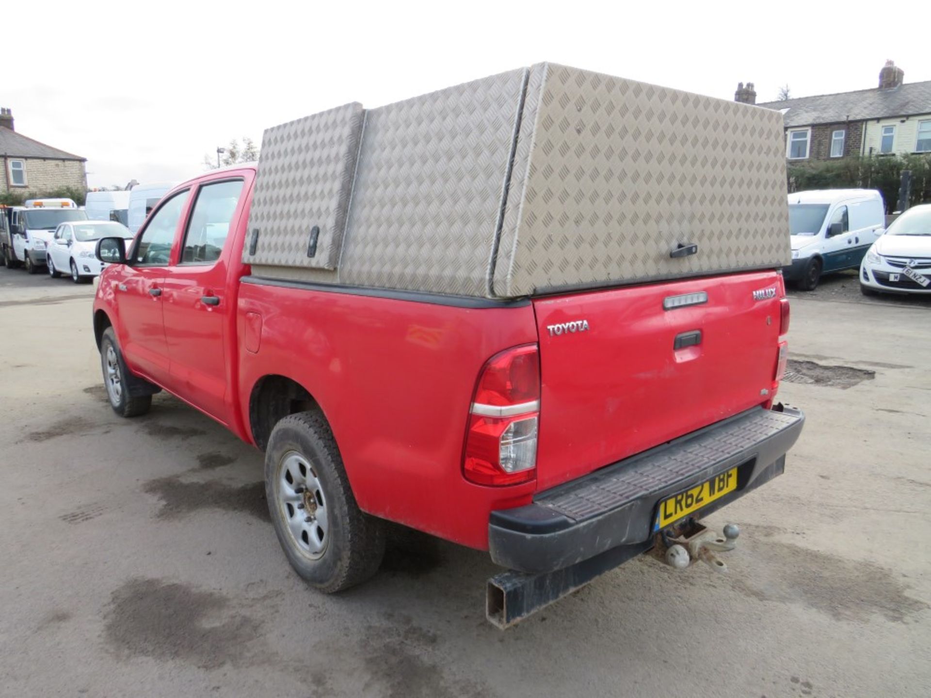 62 reg TOYOTA HILUX HL2 D-4D 4x4 DCB, 1ST REG 11/12, TEST 02/22, 102091M WARRANTED, V5 HERE, 1 - Image 3 of 6