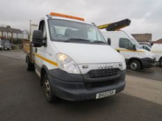 13 reg IVECO DAILY 50C15 TIPPER (DIRECT COUNCIL) 1ST REG 03/13, TEST 05/21, TACHO SHOWING 145232KM