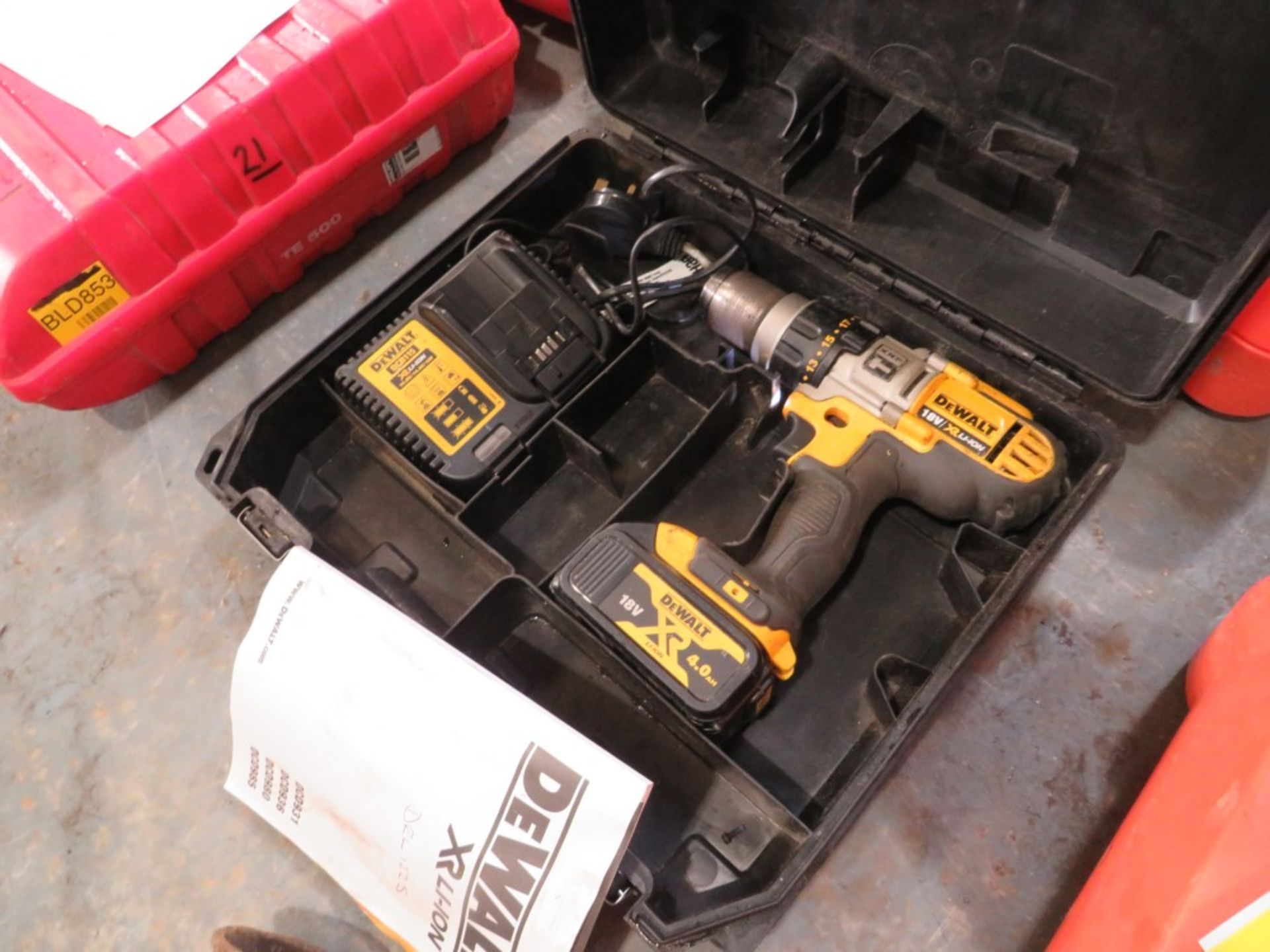 14-18V CORDLESS DRILL (DIRECT HIRE CO) [+ VAT]