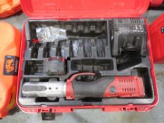 CORDLESS 15MM - 108MM GERBERIT PIPE PRESSING TOOL (DIRECT HIRE CO) [+ VAT]