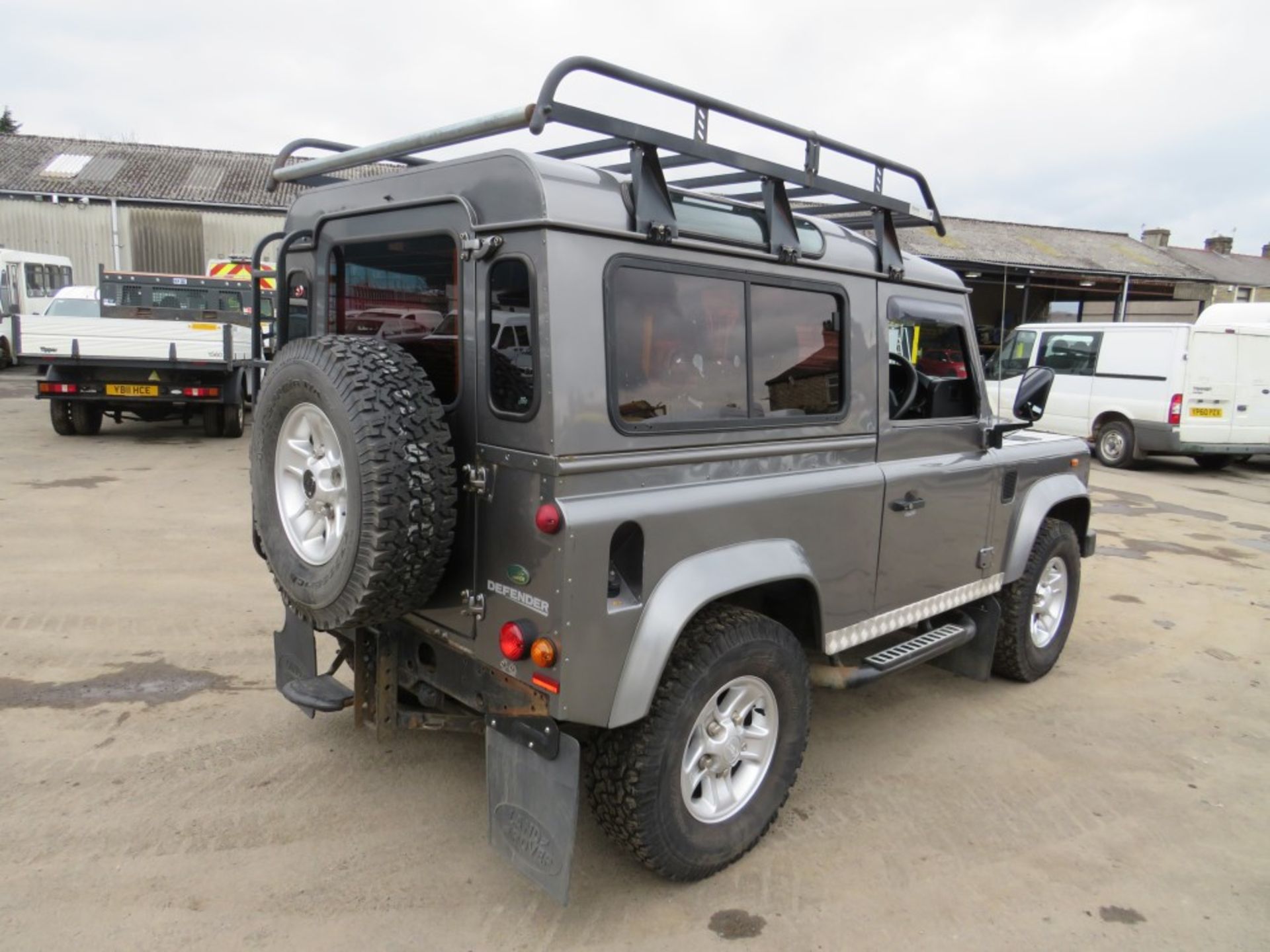 58 reg LANDROVER DEFENDER 90 COUNTY HT SWB, 1ST REG 09/08, TEST 02/22, 88737M, V5 HERE, 6 FORMER - Image 4 of 7