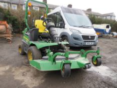 65 reg JOHN DEERE 1570 RIDE ON MOWER (DIRECT COUNCIL) 1ST REG 09/15, 1202 HOURS, V5 HERE, 1 OWNER