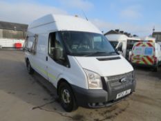 12 reg FORD TRANSIT 125 T350 RWD (DIRECT ELECTRICITY NW) 1ST REG 07/12, 99346M, V5 HERE, 1 OWNER