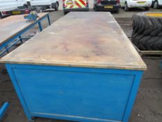 BLUE LARGE BENCH [NO VAT]