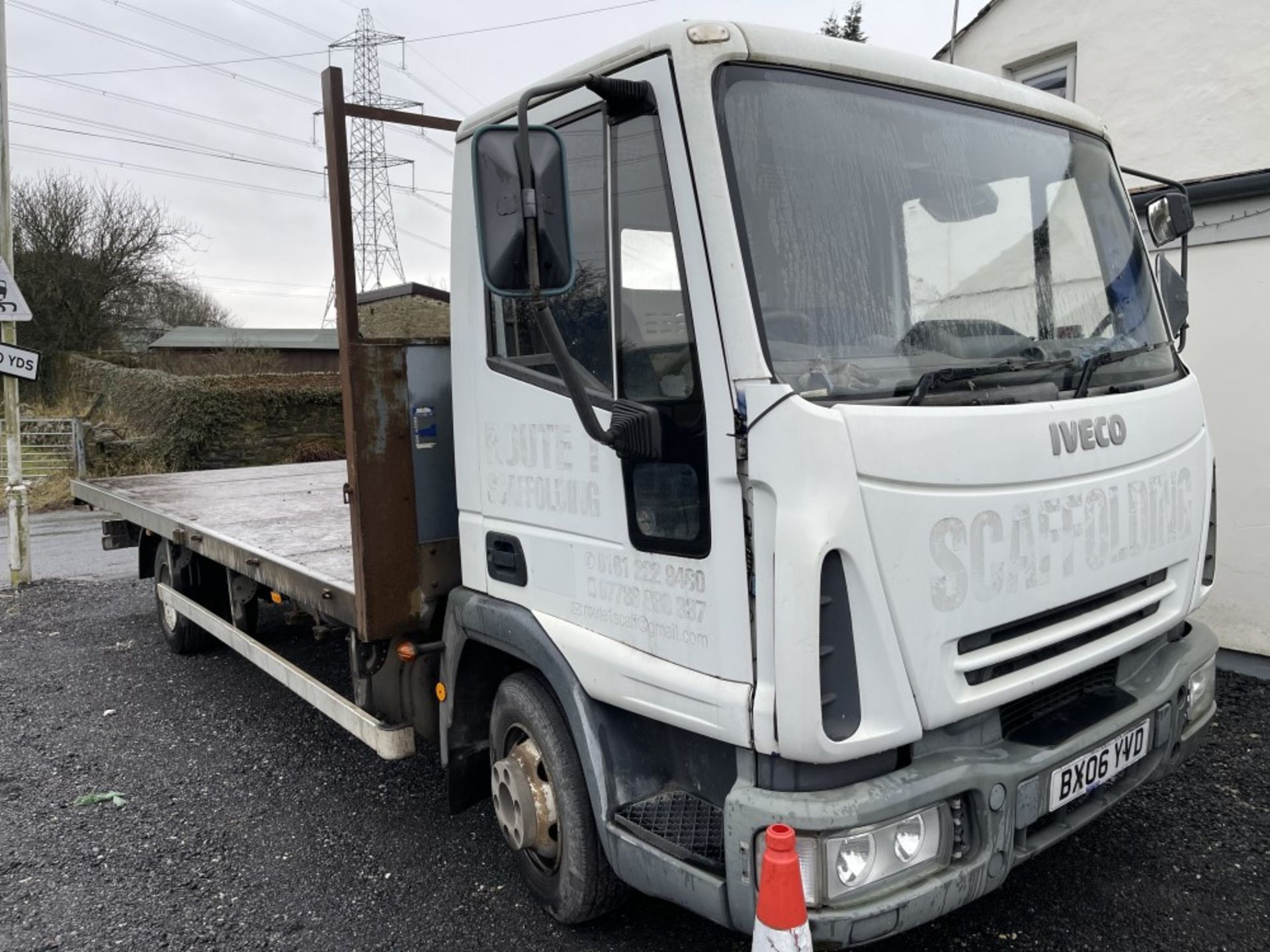 06 reg IVECO SCAFFOLDING WAGON (LOCATION BLACKBURN) 1ST REG 05/06, RUNS & DRIVES, V5 HERE