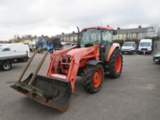 61 reg KUBOTA M9540 4WD TRACTOR (DIRECT UNITED UTILITIES WATER) 521 HOURS [+ VAT]