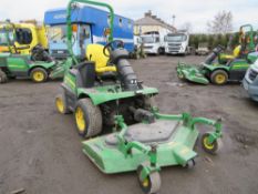 65 reg JOHN DEERE 1570 RIDE ON MOWER (DIRECT COUNCIL) 1ST REG 09/15, 1242 HOURS, V5 HERE, 1 OWNER