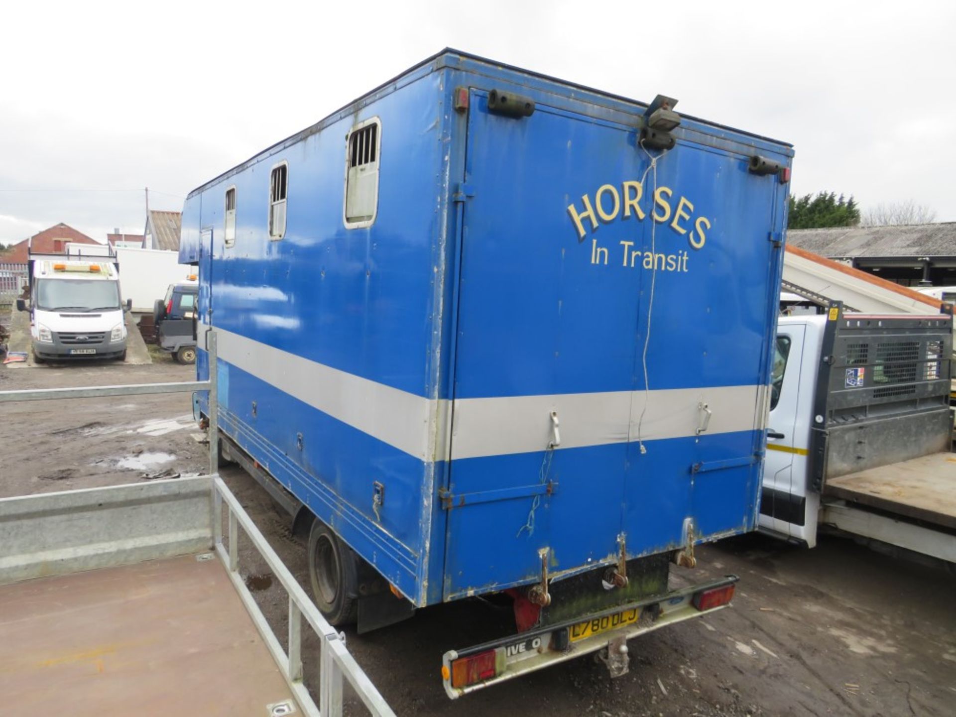 L reg IVECO 75E15 HORSE BOX, 190398KM NOT WARRANTED, NO V5 [NO VAT] - Image 4 of 7