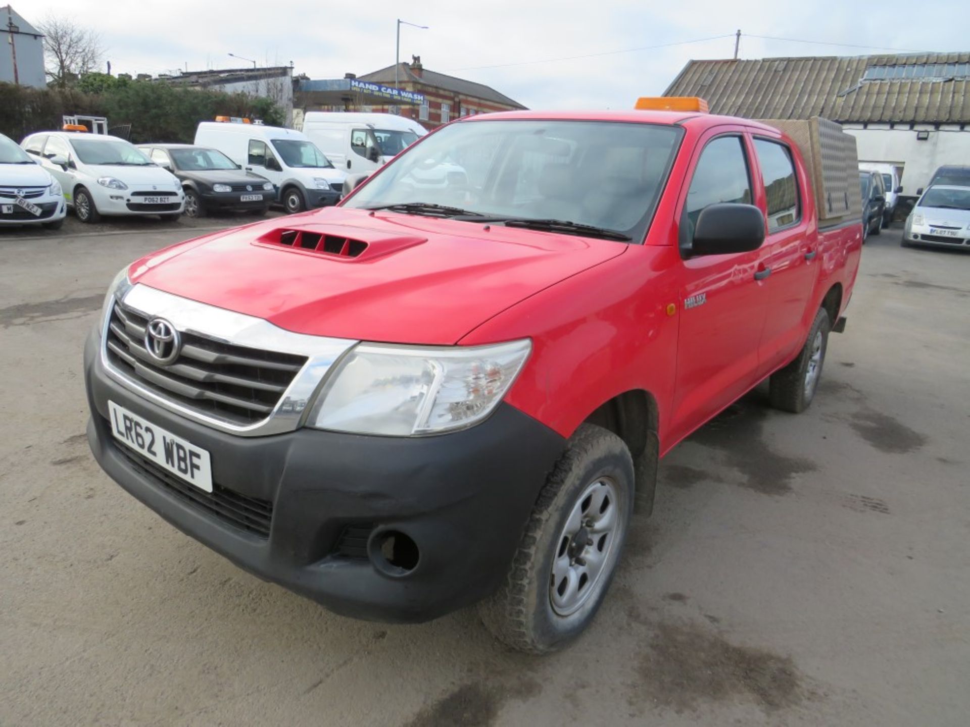 62 reg TOYOTA HILUX HL2 D-4D 4x4 DCB, 1ST REG 11/12, TEST 02/22, 102091M WARRANTED, V5 HERE, 1 - Image 2 of 6