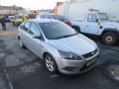 08 reg FORD FOCUS ZETEC TD 109 (DIRECT COUNCIL) 1ST REG 08/08, TEST 06/21, 125160M, V5 HERE, 1 OWNER