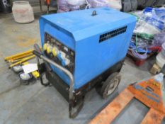 6KVA 4.8KW ES DIESEL SILENCED GENERATOR (DIRECT HIRE CO) [+ VAT]