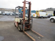 NISSAN FORK LIFT (DIRECT COUNCIL) 9637 HOURS [+ VAT]