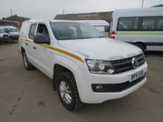 15 reg VW AMAROK STARTLINE TDI 4MOTION DC PICKUP (RUNS BUT SUSPECTED INJECTOR FAULT - SMOKES BAD)