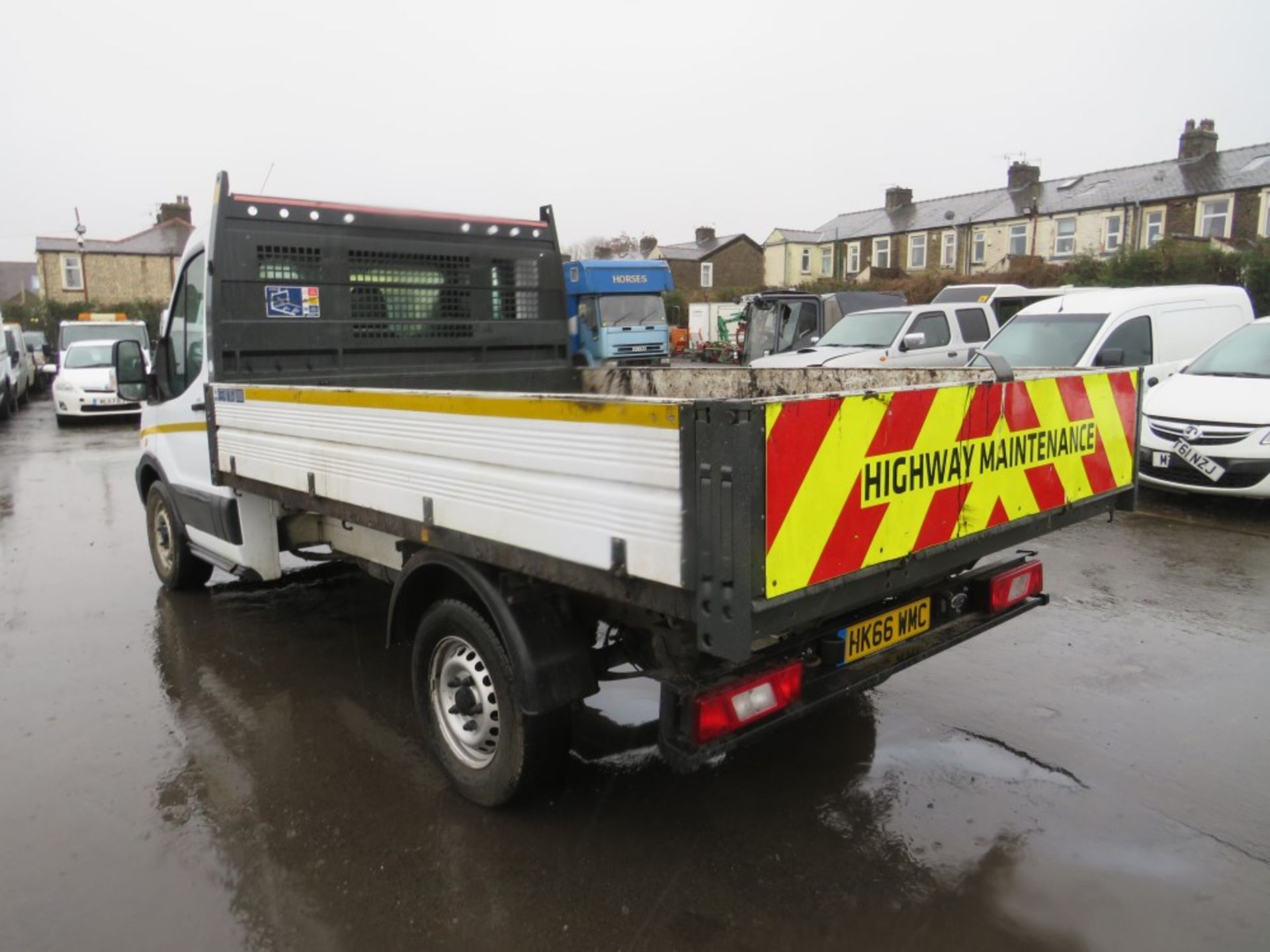 66 reg FORD TRANSIT 350 TIPPER, 1ST REG 12/16, 67184M, V5 TO FOLLOW [+ VAT] - Image 3 of 6