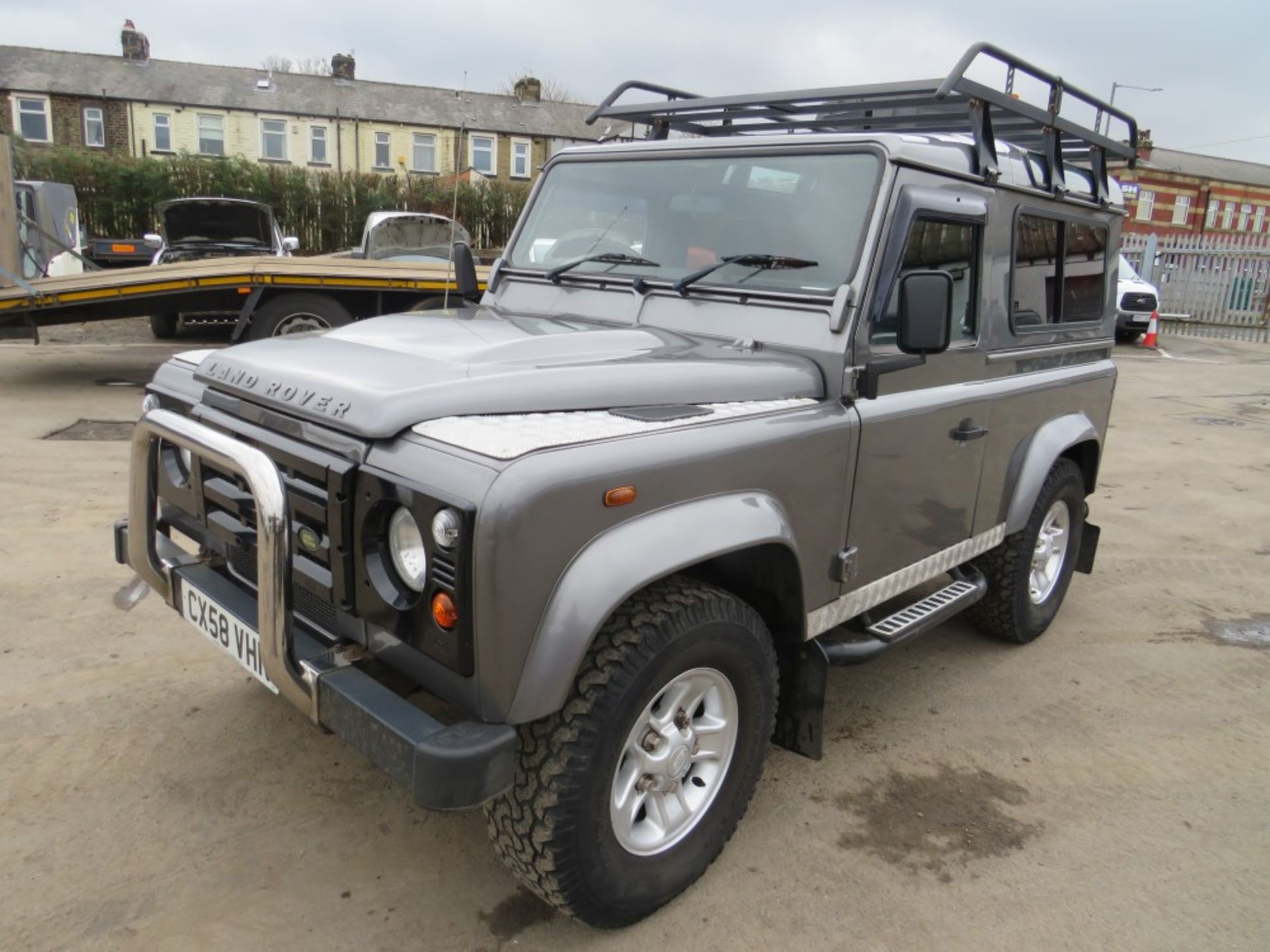 58 reg LANDROVER DEFENDER 90 COUNTY HT SWB, 1ST REG 09/08, TEST 02/22, 88737M, V5 HERE, 6 FORMER - Image 2 of 7