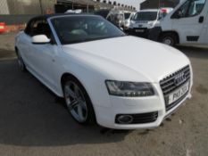 11 reg AUDI A5 S LINE TDI CONVERTIBLE, 1ST REG 05/11, TEST 12/21, 103539M, V5 HERE, 4 FORMER KEEPERS