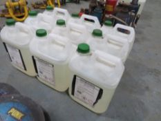 9 X 5 LITRES OF ISOPROPANAL INDUSTRIAL GRADE FOR CLEANING [NO VAT]