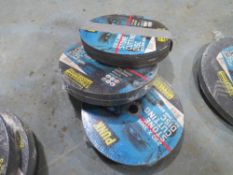 3 PACKS 230 X 3MM STONE CUTTING DISCS - 10 IN EACH PACK [NO VAT]