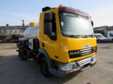 09 reg DAF FA LF45.160 7.5 TON TAR TANKER (DIRECT COUNCIL) 1ST REG 06/09, TEST 07/21, 166836KM, V5