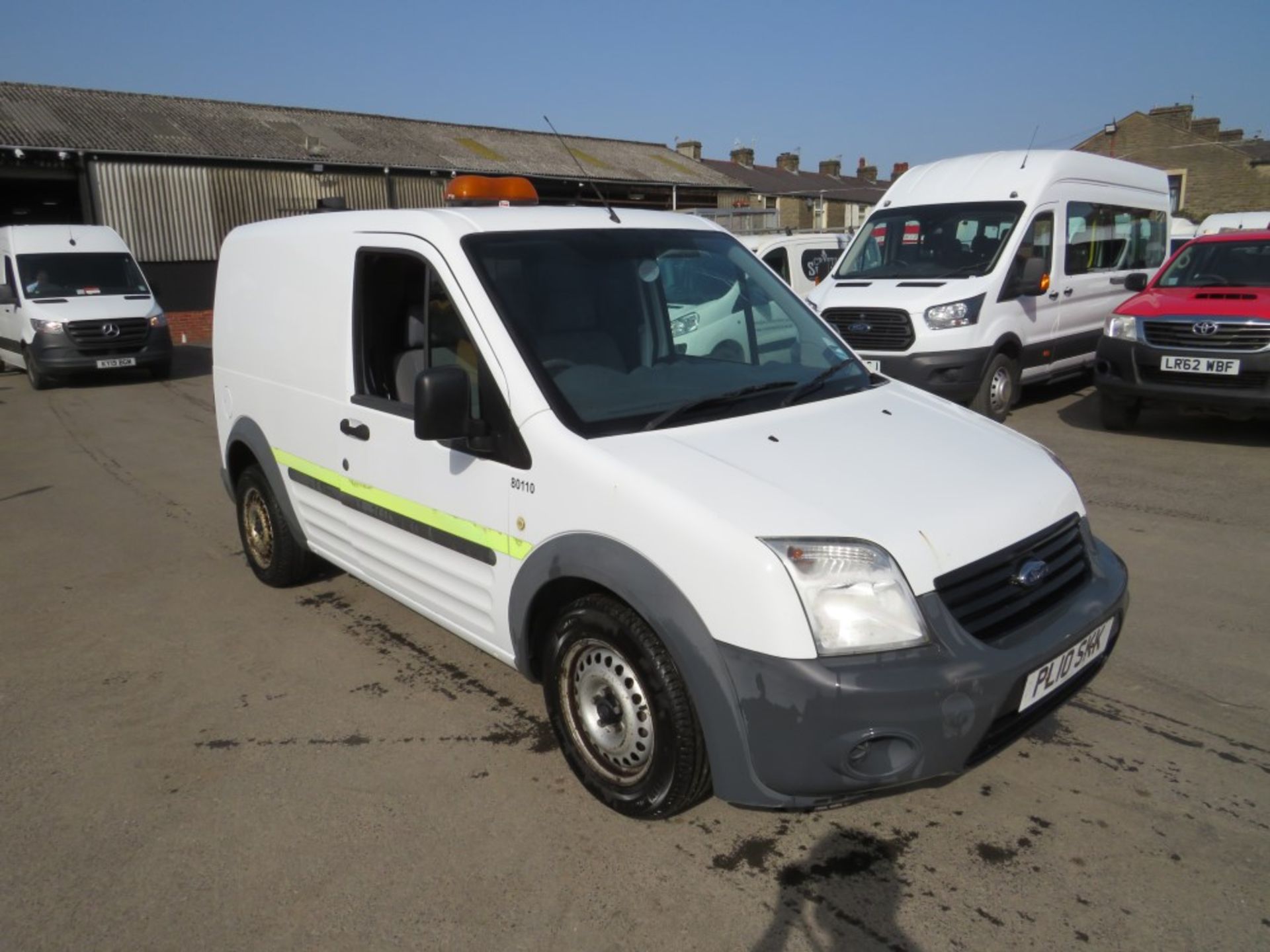 10 reg FORD TRANSIT CONNECT 75 T200 (DIRECT COUNCIL) 1ST REG 08/10, TEST 09/21, 104341M, V5 HERE,