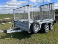 INDESPENSION TWIN AXLE TRAILER (LOCATION BLACKBURN) (RING FOR COLLECTION DETAILS) [NO VAT]