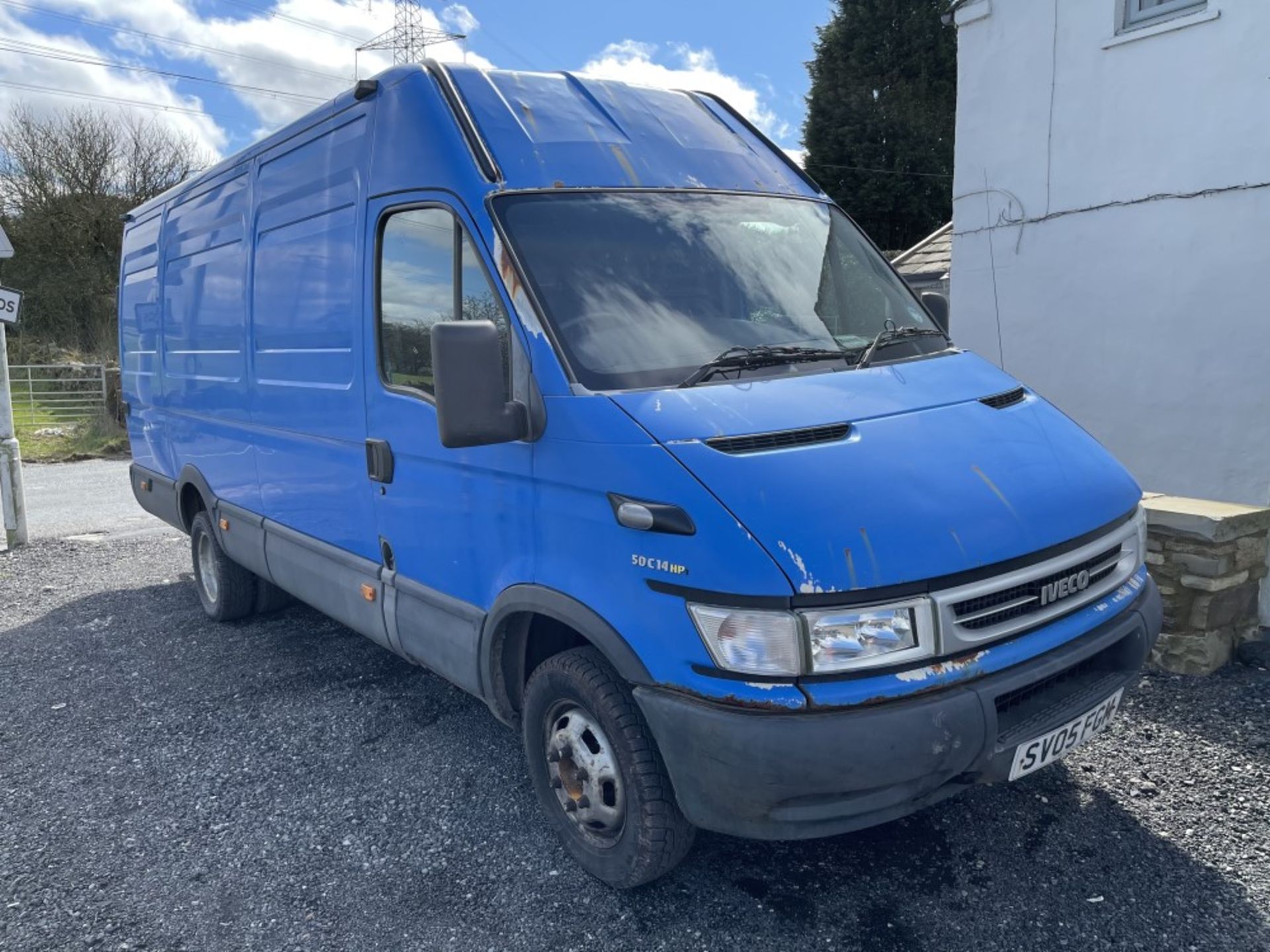 05 reg IVECO VAN (LOCATION BLACKBURN) 1ST REG 07/05, 179955M, NO V5 (RING FOR COLLECTION DETAILS) [