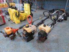 3 PETROL STRIMMERS [NO VAT]