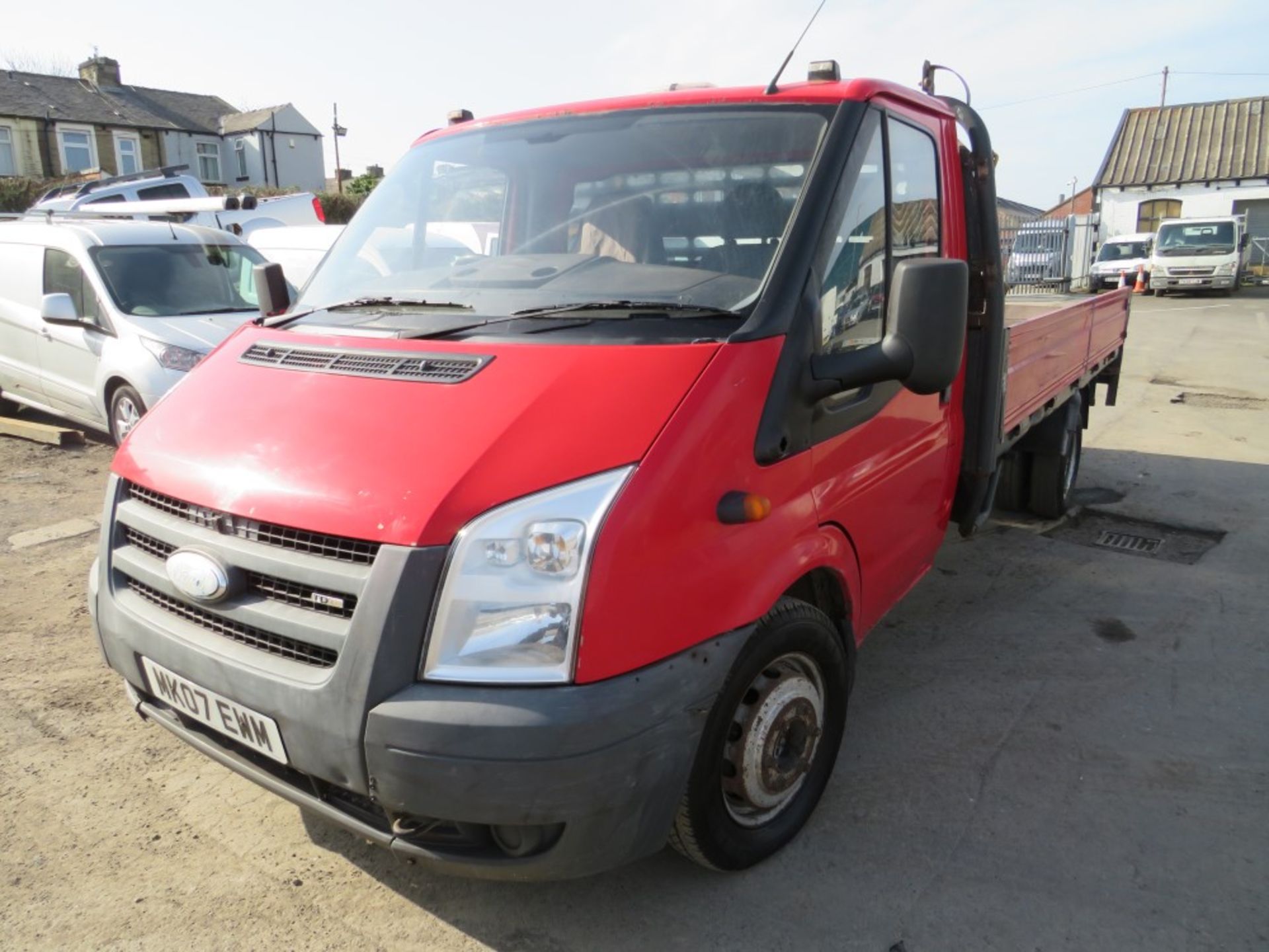 07 reg FORD TRANSIT 350 LWB DROPSIDE, 1ST REG 03/07, 99194M WARRANTED, V5 HERE, 1 FORMER KEEPER [+ - Image 2 of 6