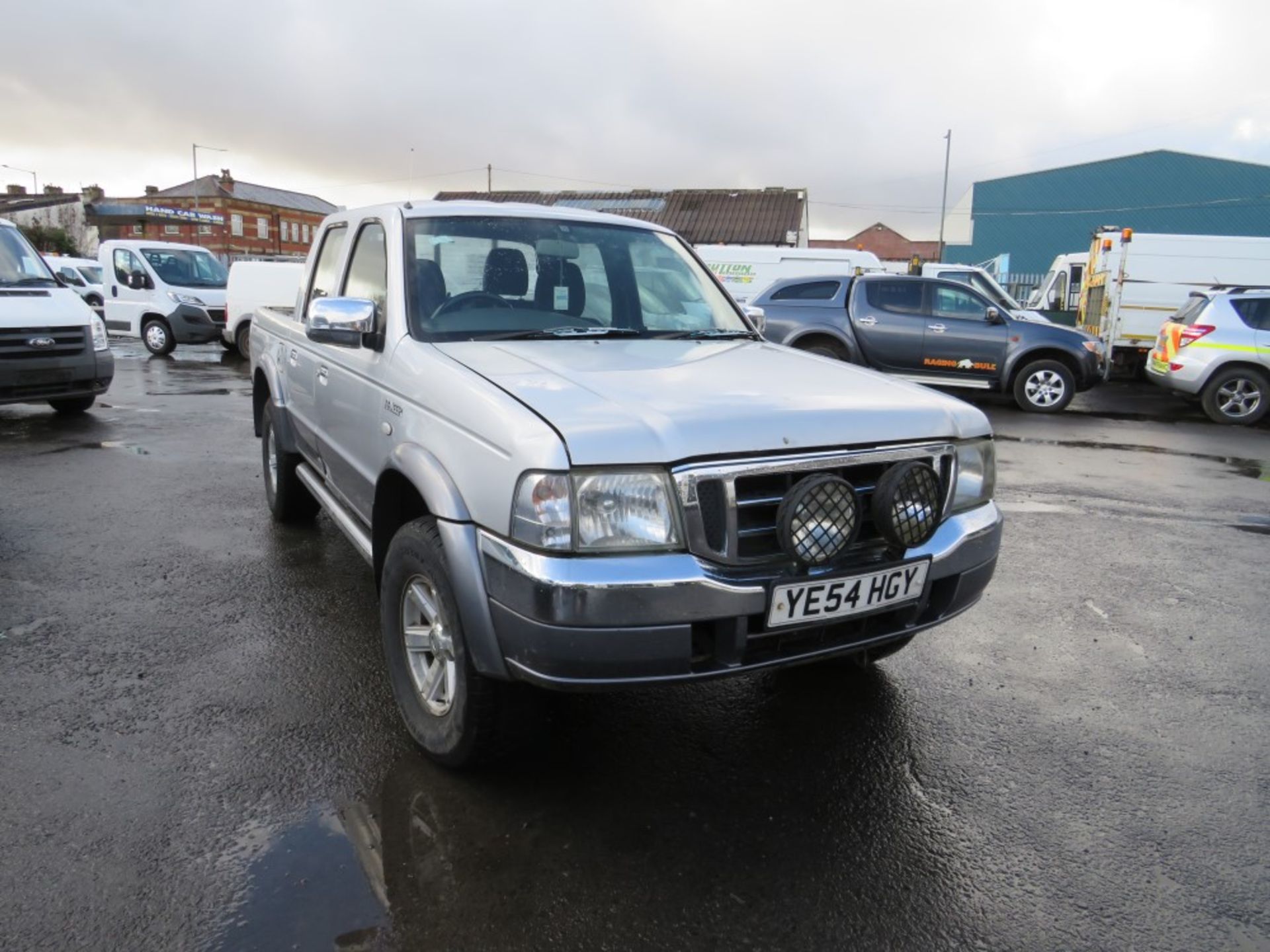 54 reg FORD RANGER XLT 4 X 4 TD CREW CAB PICKUP, 1ST REG 11/04, 174924M NOT WARRANTED, V5 HERE, 5