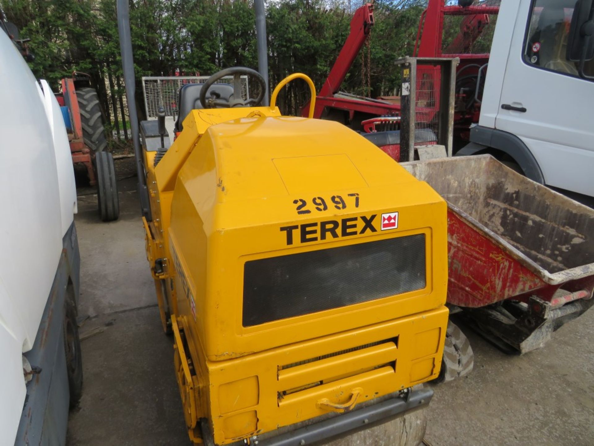 TEREX TV800 ROLLER C/W GREEN & AMBER BEACON, 1176 HOURS [+ VAT] - Image 2 of 6