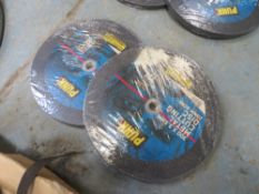 2 PUNK METAL CUTTING DISCS [NO VAT]