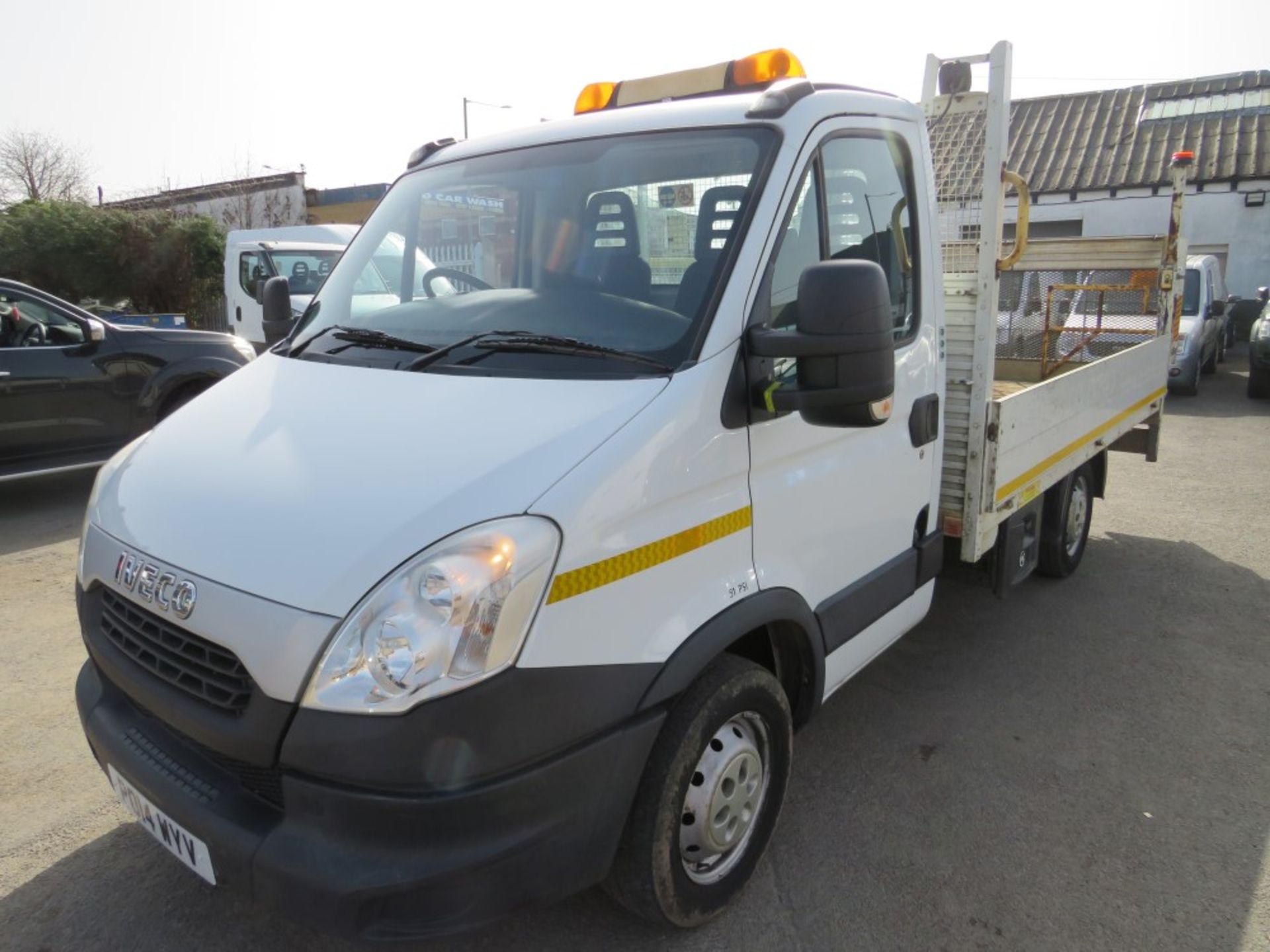 14 reg IVECO 35S13 DROPSIDE C/W TAIL LIFT, 1ST REG 03/14, TEST 03/22, 103921M WARRANTED, V5 HERE, - Image 2 of 6