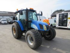 06 reg FORD NEW HOLLAND TL100A TRACTOR (DIRECT COUNCIL) 1ST REG 04/06, 9411 HOURS, V5 HERE
