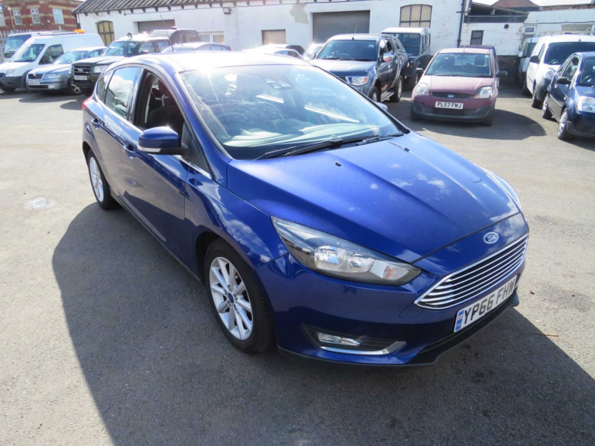 66 reg FORD FOCUS TITANIUM TDCI, 1ST REG 10/16, 98694M WARRANTED, V5 HERE, 1 OWNER FROM NEW [NO