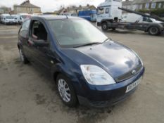 54 reg FORD FIESTA LX, 1ST REG 09/04, TEST 08/21, 101798M, V5 HERE, 7 FORMER KEEPERS [NO VAT]