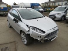 16 reg FORD FIESTA TITANIUM X TDCI (ON VCAR) (RUNS BUT WON'T DRIVE - BROKEN DRIVE SHAFT) 1ST REG