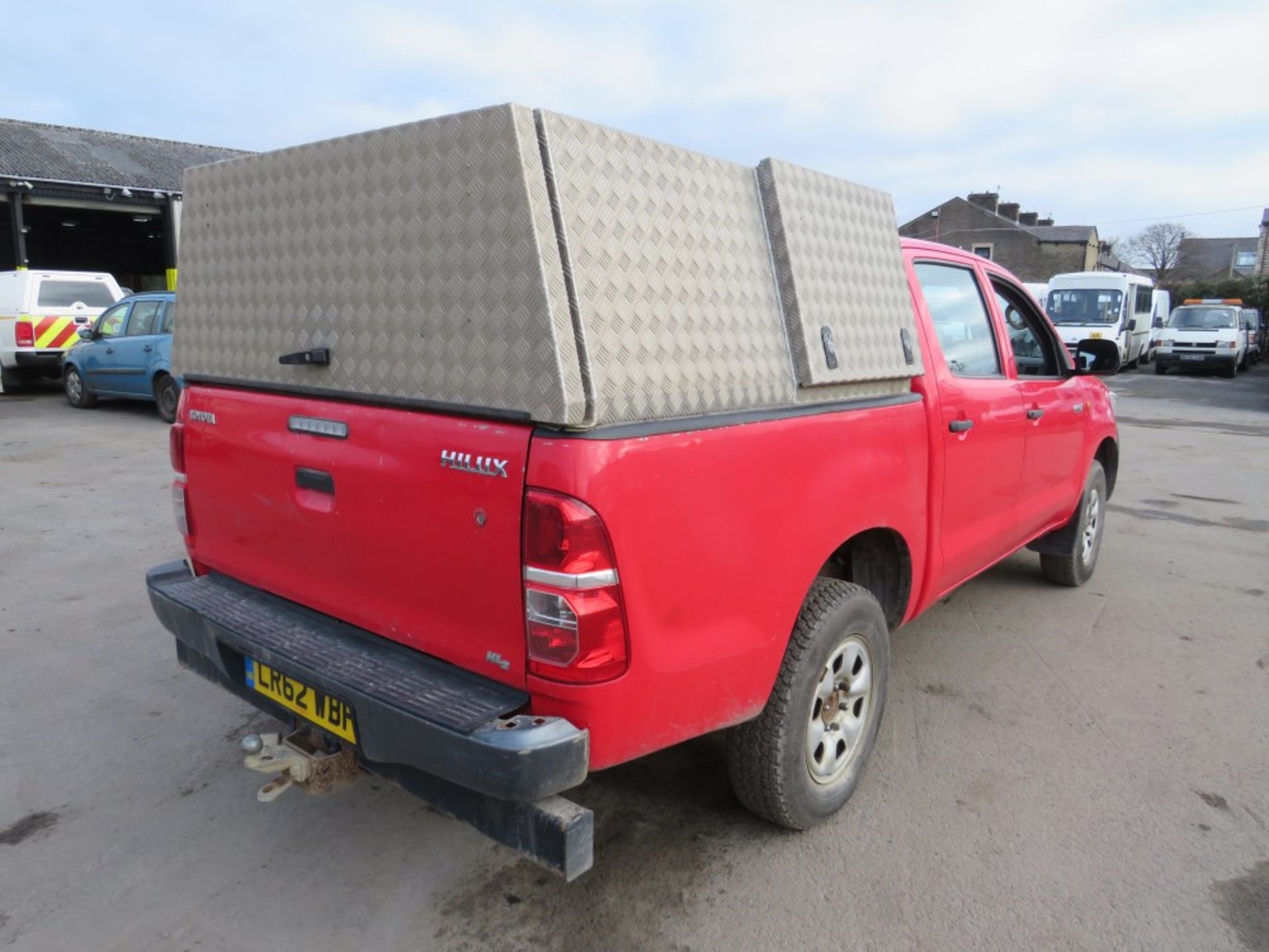 62 reg TOYOTA HILUX HL2 D-4D 4x4 DCB, 1ST REG 11/12, TEST 02/22, 102091M WARRANTED, V5 HERE, 1 - Image 4 of 6