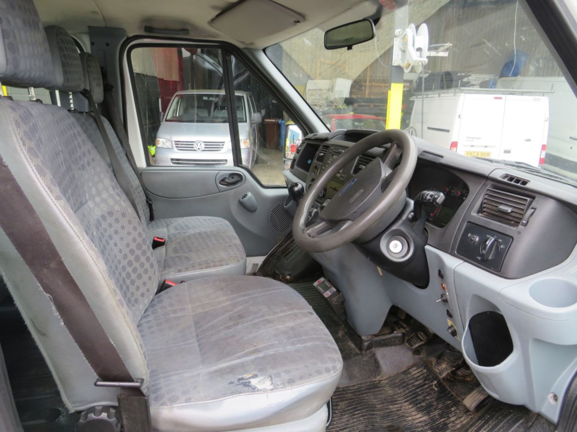 58 reg FORD TRANSIT 115 T350L D/C RWD TIPPER (DIRECT COUNCIL) 1ST REG 01/09, TEST 01/22, - Image 5 of 6