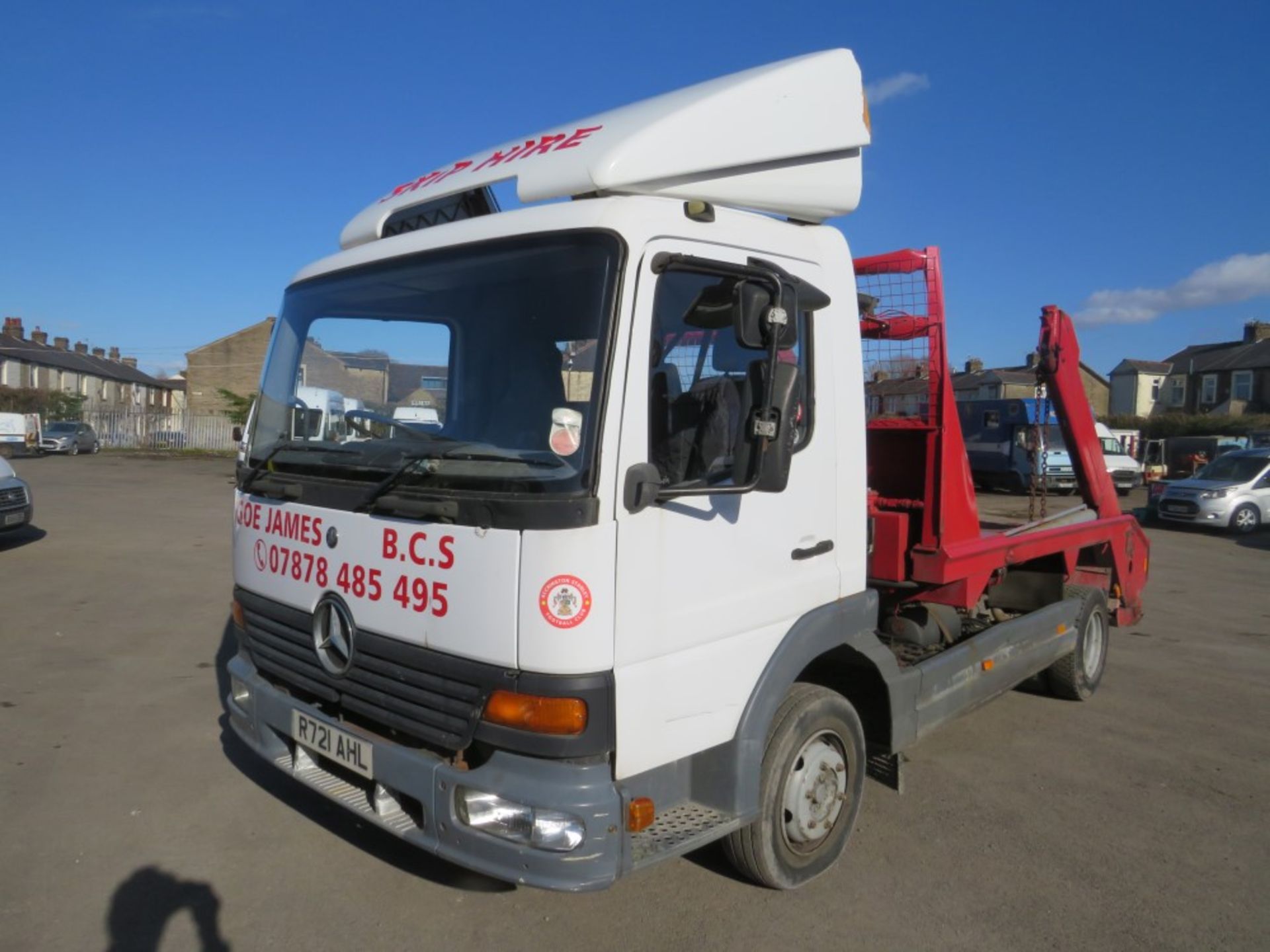 R reg MERCEDES 815 SKIP WAGON, 1ST REG 05/98,54353KM NOT WARRANTED, V5 HERE, 3 FORMER KEEPERS [NO - Image 2 of 6