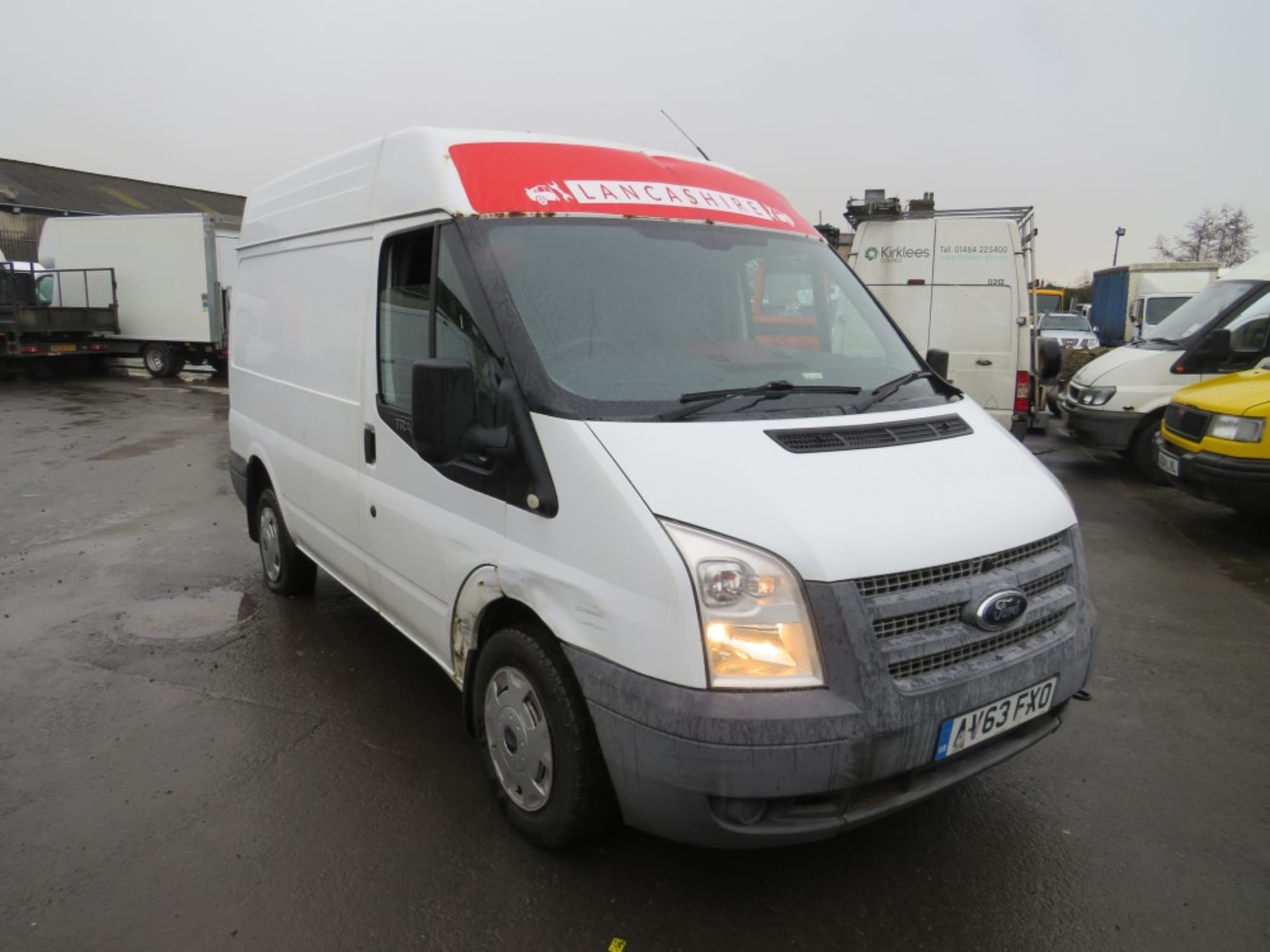 63 reg FORD TRANSIT T260 100, 1ST REG 01/14, 282430M, V5 HERE, 3 FORMER KEEPERS [NO VAT]