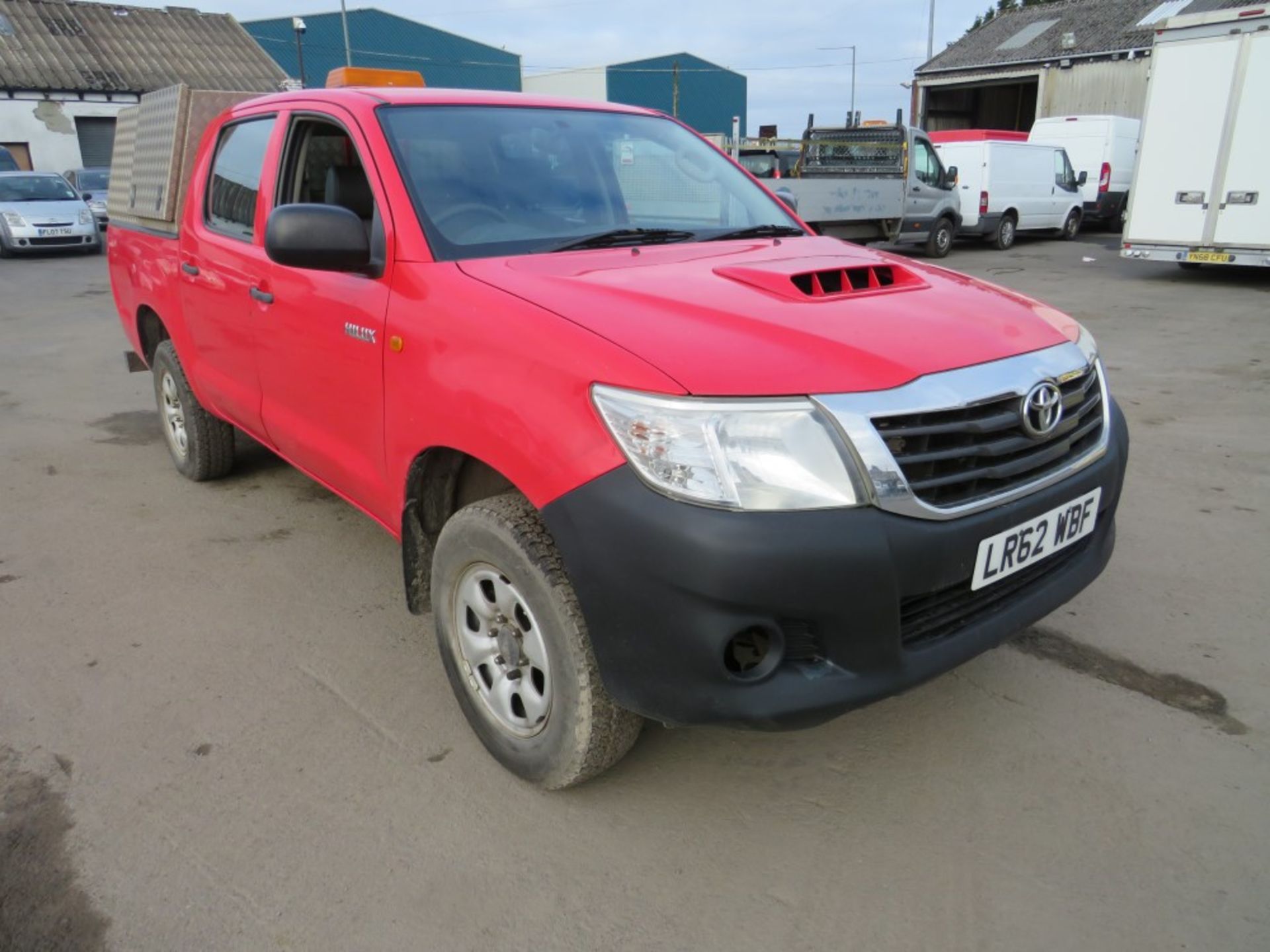 62 reg TOYOTA HILUX HL2 D-4D 4x4 DCB, 1ST REG 11/12, TEST 02/22, 102091M WARRANTED, V5 HERE, 1