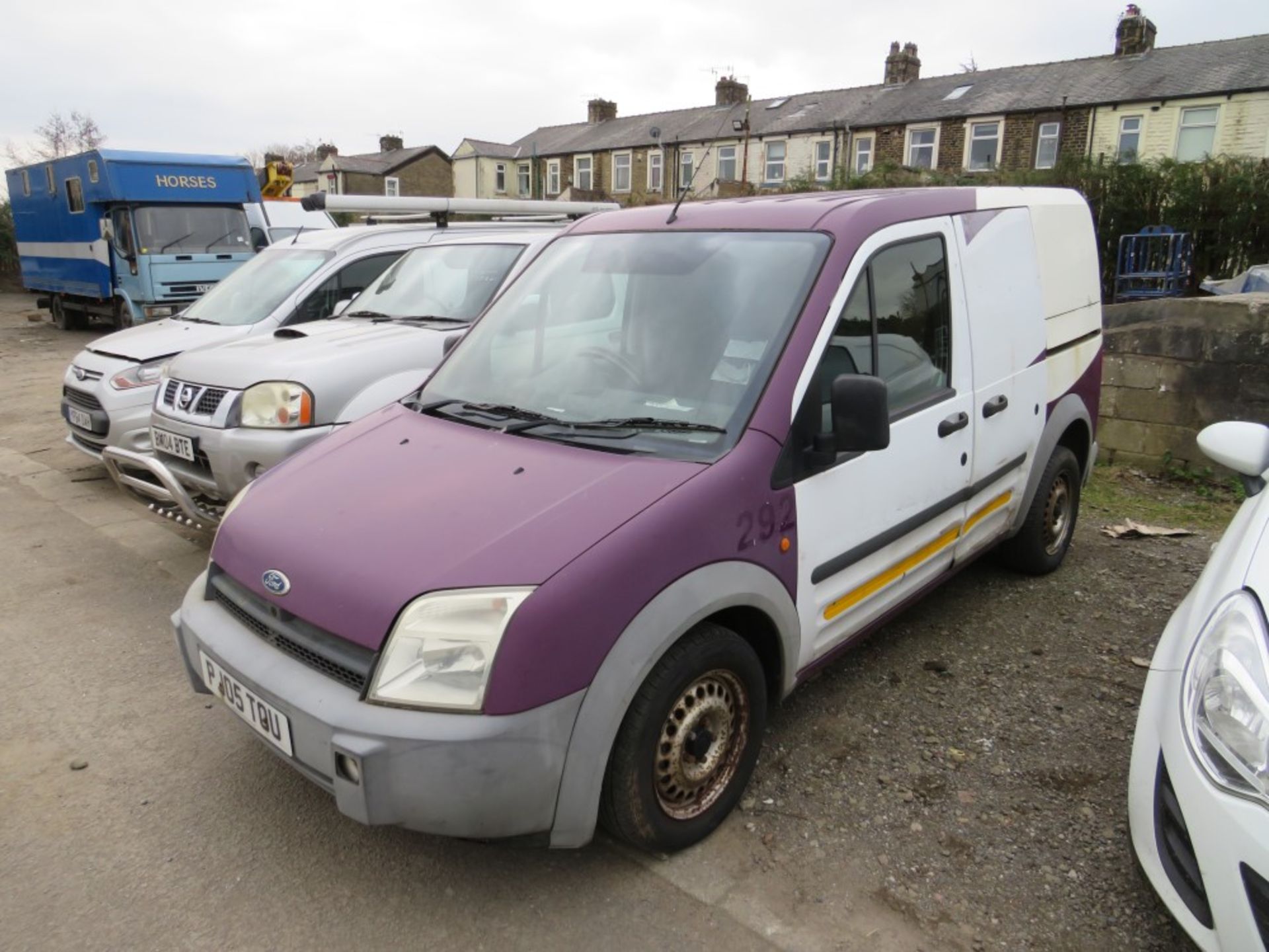 05 reg FORD TRANSIT CONNECT L 200 TD SWB (NON RUNNER) (DIRECT COUNCIL) 1ST REG 05/05, MILEAGE NOT - Image 2 of 5