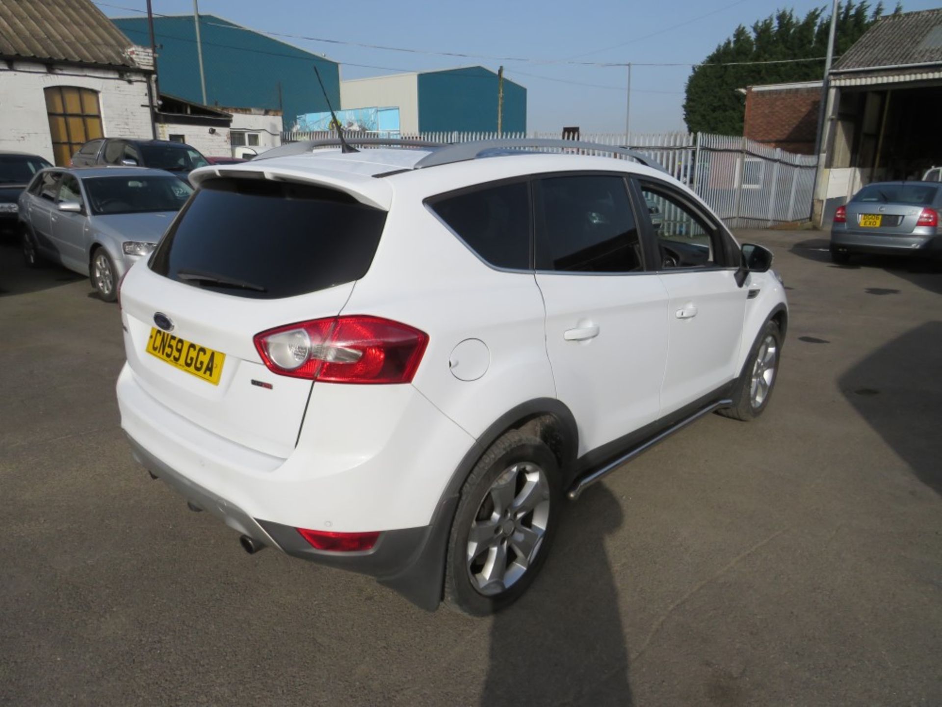 59 reg FORD KUGA TITANIUM TDCI ESTATE, 1ST REG 09/09, TEST 10/21, 113816M NOT WARRANTED, V5 HERE, - Bild 4 aus 7