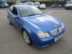 07 reg MERCEDES C200 CDI SE AUTO COUPE, 1ST REG 06/07, TEST 02/22, 138963M WARRANTED, V5 HERE, 12