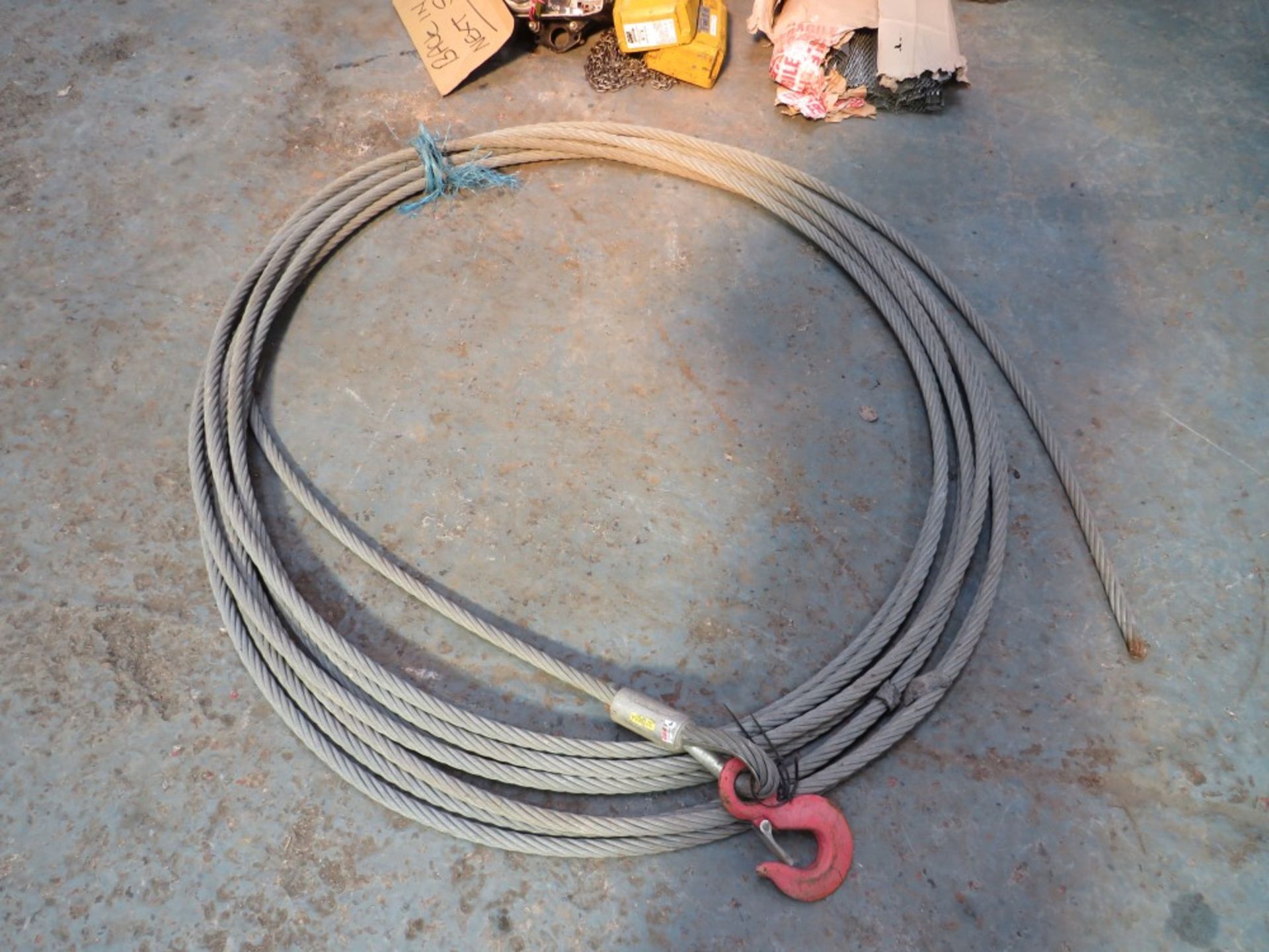 ROPE 30M FOR LIFT / PULL MACHINE (DIRECT GAP) [+ VAT]