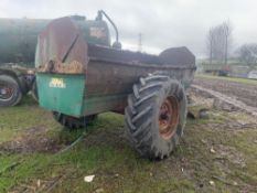 FRAZER MUCKMASTER SPREADER (LOCATION BLACKBURN) (RING FOR COLLECTION DETAILS) [NO VAT]