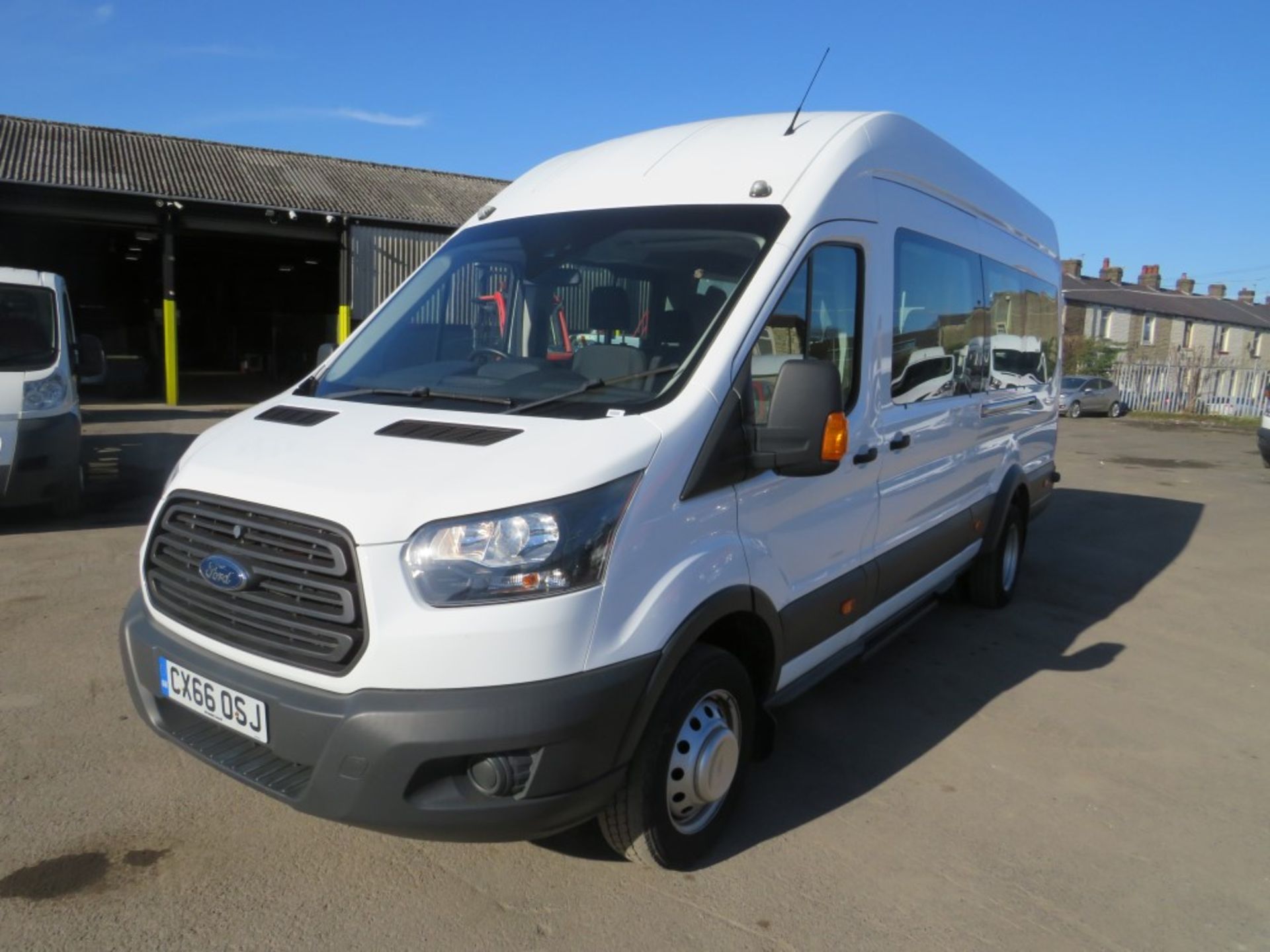 66 reg FORD TRANSIT 460 ECONETIC TECH MINIBUS, 1ST REG 10/16, TEST 08/21, 50905KM WARRANTED, V5 - Image 2 of 7